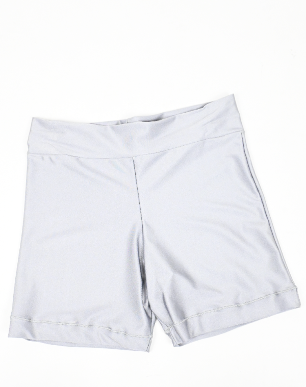 Silver bike shorts(multiple sizes) Online Sale