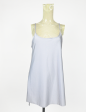 Silver slip dress For Discount