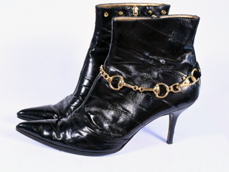 Dolce & Gabbana Eel Skin Boots Supply