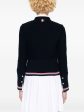 THOM BROWNE - Women Textured Stitch Classic Cardigan Hot on Sale