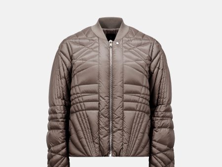 RICK OWENS X MONCLER - Unisex Woven Megapenta Flight Jacket For Discount