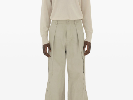 BURBERRY - Men Cotton Trousers Discount