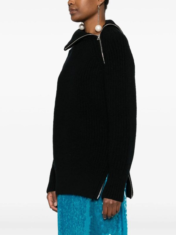 DRIES VAN NOTEN - Women Zipped Sweater Discount