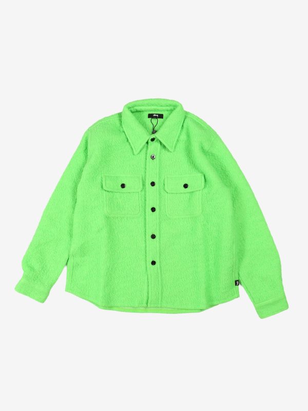 STUSSY - Men Casentino Wool Cpo Shirt Cheap