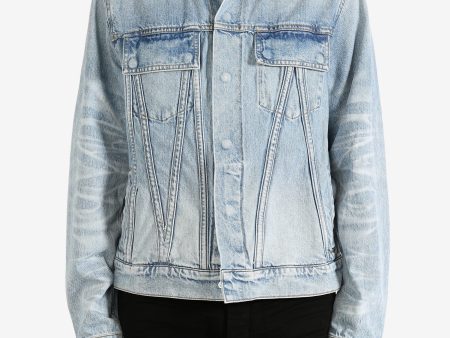 AMIRI - Men Japanese Selvedge Trucker Jacket on Sale