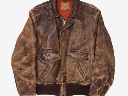 De Long Horsehide A2 Flight Jacket Discount