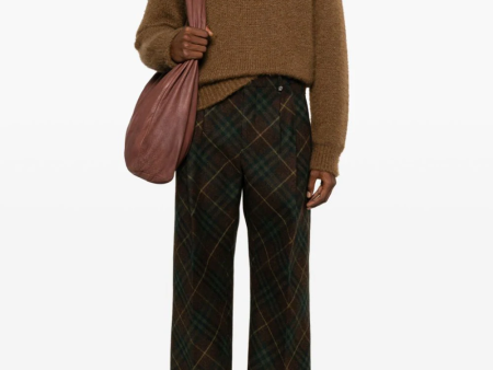 BURBERRY - Men Three Pleat Trouser Online Sale