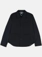 THOM BROWNE - Men Quilted Shirt Jacket Withapplied Pockets on Sale