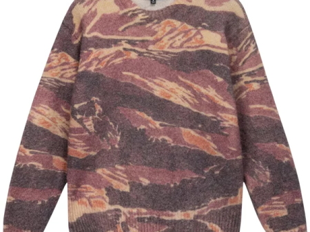 STUSSY - Men Tigris Print Sweater on Sale