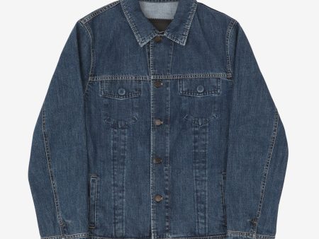 Faux Pockets Denim Jacket Online Sale