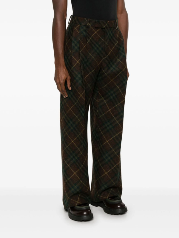 BURBERRY - Men Three Pleat Trouser Online Sale