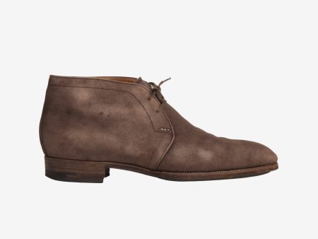 Suede Chukka Boots + Trees Discount