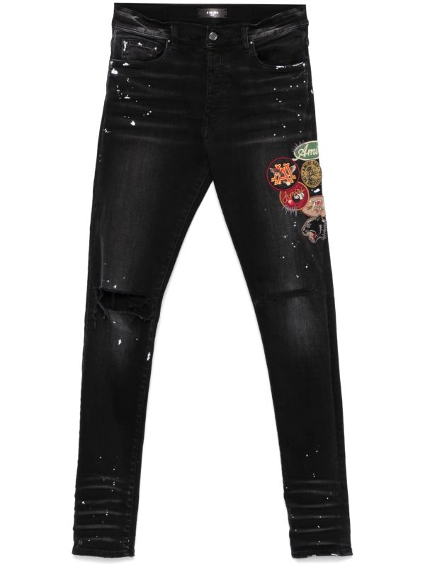 AMIRI - Men Vintage Patch Skinny Jean For Cheap