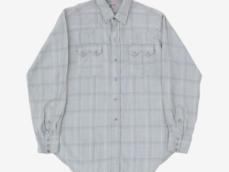 Vintage Check Western Shirt Discount