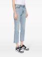 ALEXANDER WANG - Women OG - High Rise Stovepipe Vintage Faded Indigo Online Sale