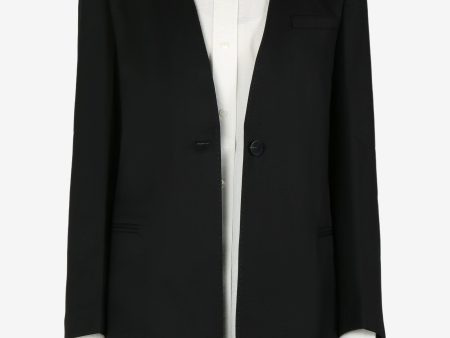 ATELIER NEW YORK - Women Collarless Blazer Hot on Sale