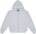 STUSSY - Men Stock Logo Zip Hoodie Online Sale