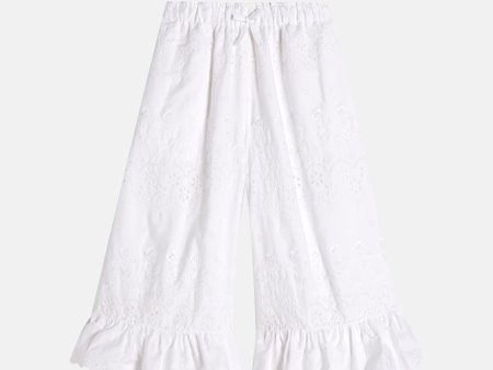 SIMONE ROCHA - Women W  Trim Drawstring Long Bloomer Trousers For Discount