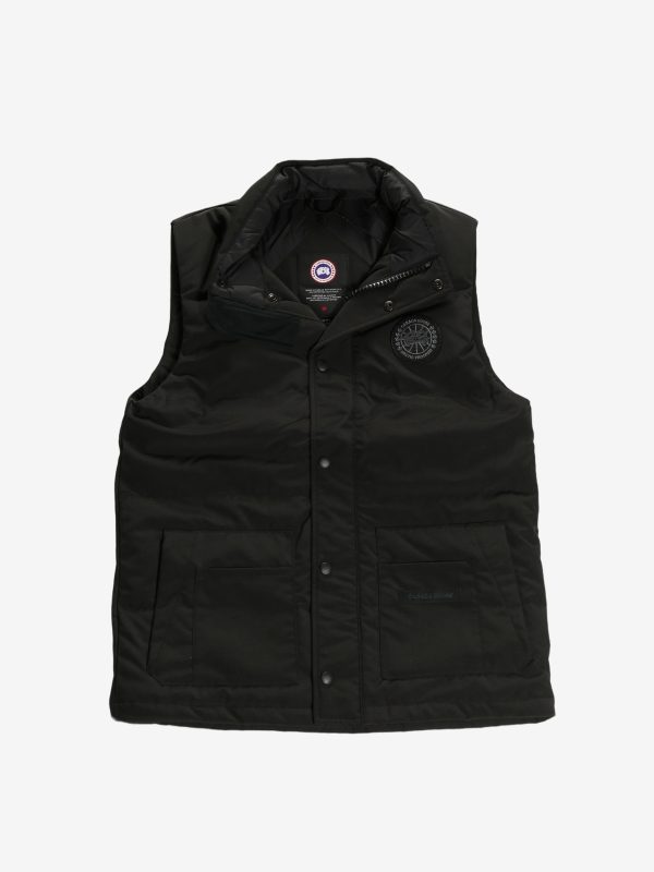 CANADA GOOSE - Men Black Label Freestyle Crew Vest Online Sale