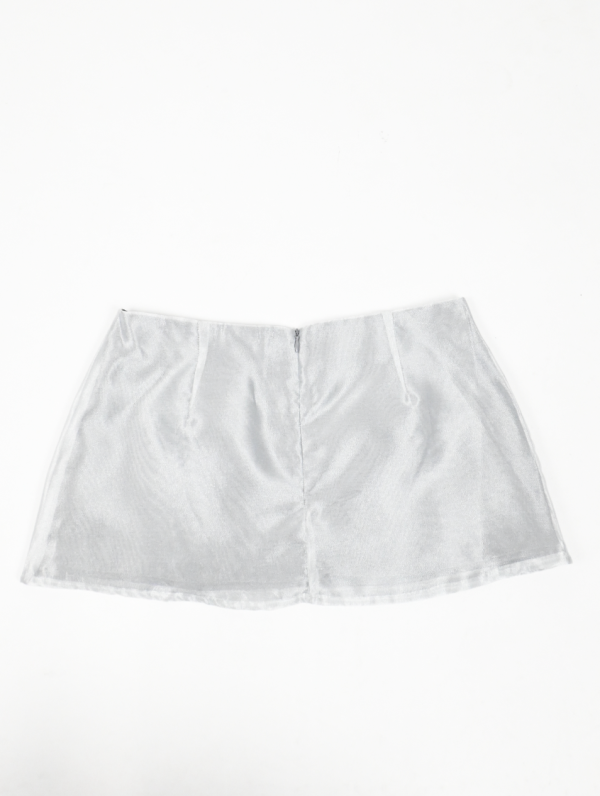 VANILLAAIDAY S Silver mini skirt Supply