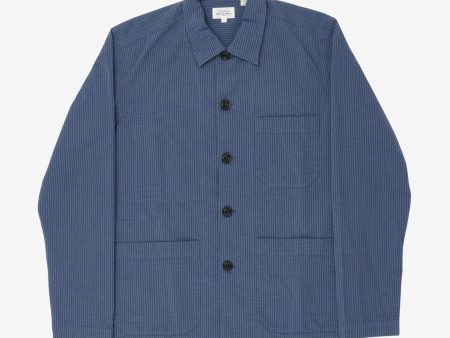 Seersucker Overshirt Online Hot Sale