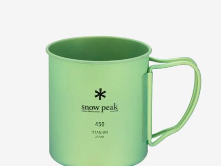 SNOW PEAK - Ti-Single 450 Colored Cup For Discount