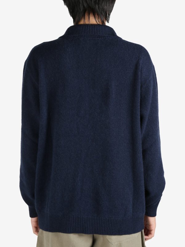 THE ELDER STATESMAN - Men Relaxed Half Zip Hot on Sale