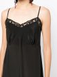 SIMONE ROCHA - Women W  Deep Lace Trim Slip Dress Online now