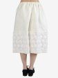 TAO COMME DES GARCONS - Women Embroidered Patchwork Lace Skirt For Sale