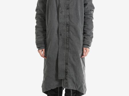 BORIS BIDJAN SABERI - Men Parka Fishtail 1 FSA10001 For Discount