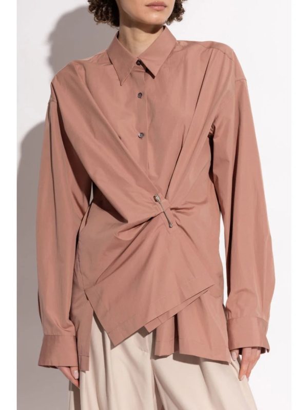 DRIES VAN NOTEN - Women Clip Button-Up Shirt For Sale