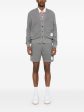 THOM BROWNE - Men Textured Cotton V Neck Cardigan Online now