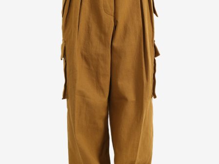 DRIES VAN NOTEN - Women Polkam Washed Cotton Pants Online Sale