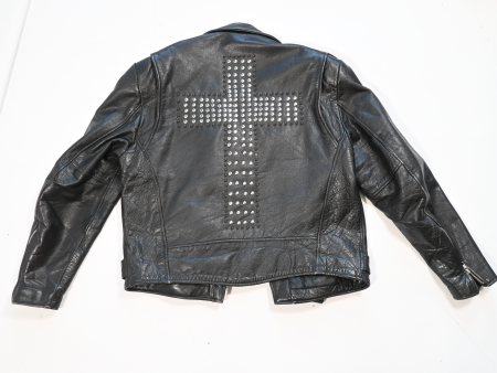 DAN 7:20 Leather Studded Jacket Online Hot Sale