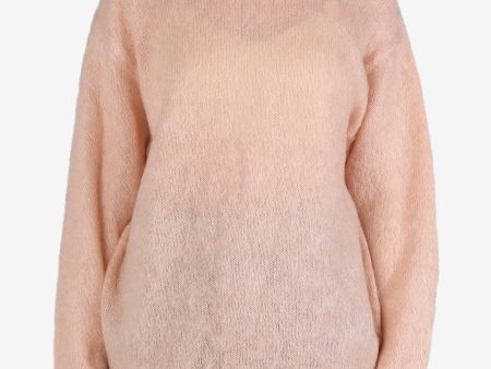 AURALEE - Women Brushed Super Kid Mohair Knit Cheap