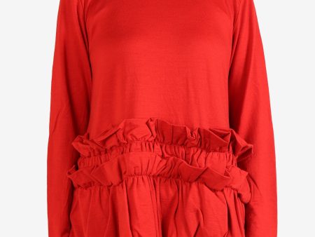 COMME DES GARCONS COMME DES GARCONS - Women Ruffled Long Sleeve T-shirt Supply