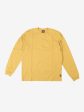 STUSSY - Men Pigment Dyed Long Sleeve Crew For Cheap