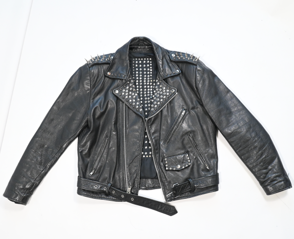 DAN 7:20 Leather Studded Jacket Online Hot Sale