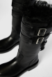 ANN DEMEULEMEESTER - Women Milan Soft Biker Boots Supply