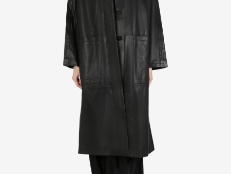 ATELIER NEW YORK - Women Nappa Leather Coat Online now