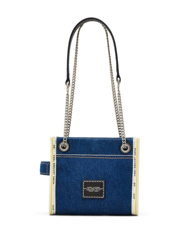 MARC JACOBS - Women The Denim Chain Tote Bag Fashion