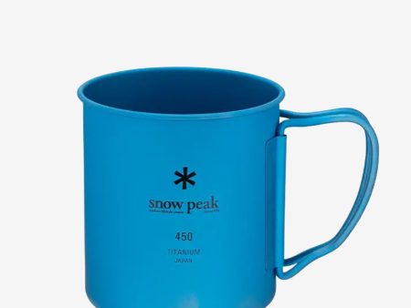 SNOW PEAK - Ti-Single 450 Colored Cup Discount