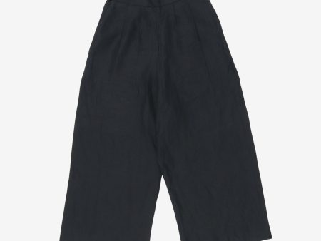 Wide Pleated Linen Trousers (31W x 24.5L) Cheap