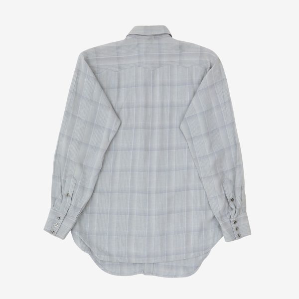 Vintage Check Western Shirt Discount