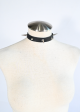 DAN 7:20 Spike Silver Choker Hot on Sale