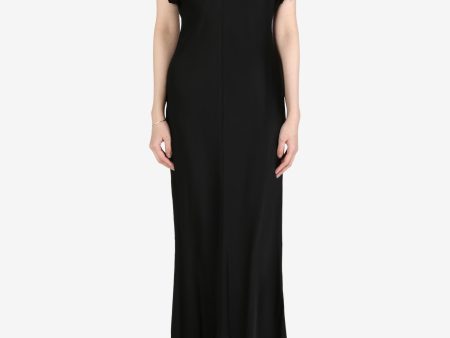 ATELIER NEW YORK  - Women Slip Dress With Draped Detail Fashion