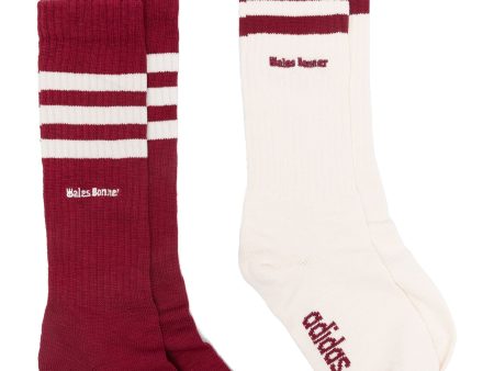 ADIDAS X WALES BONNER - 3-Stripe Socks on Sale