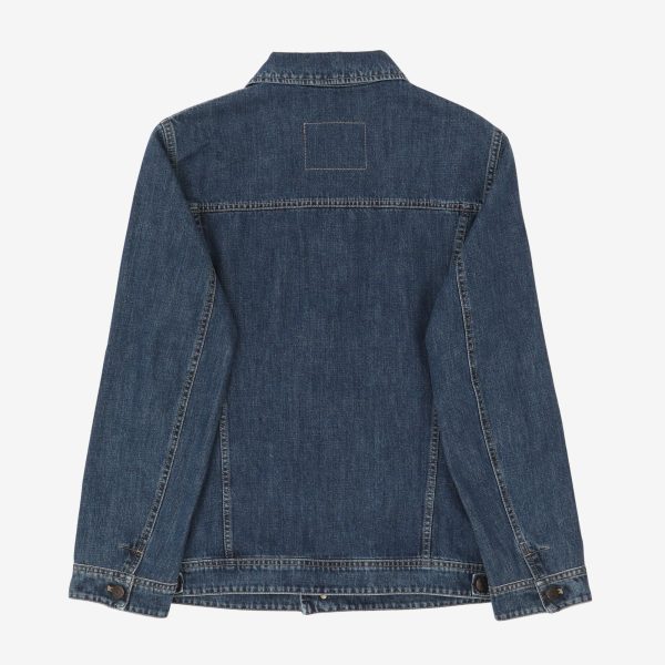 Faux Pockets Denim Jacket Online Sale