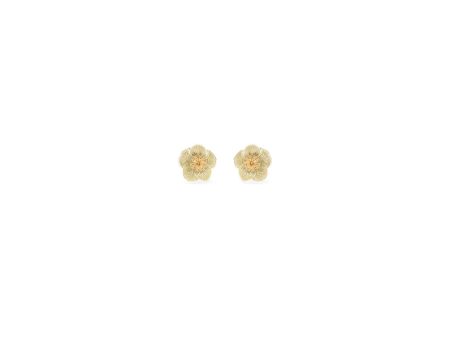 BERNARD JAMES - Flora Hellebore Earrings Hot on Sale