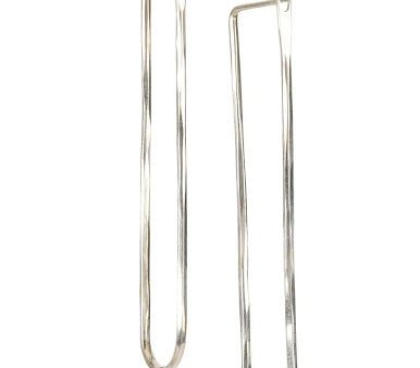 WERKSTATT MUNCHEN - Loop Hammered Fine Earrings on Sale